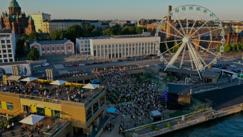 Allas Helsinki concert venue